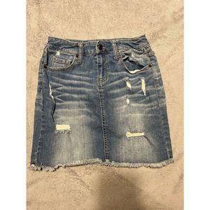 Denim skirt